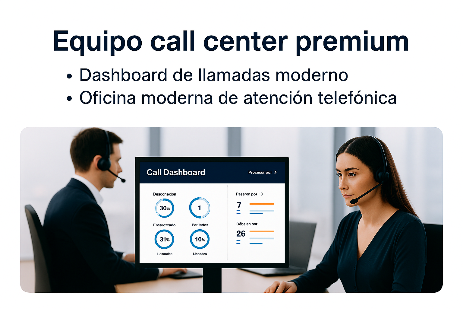 Soluciones telefónicas profesionales para gabinetes